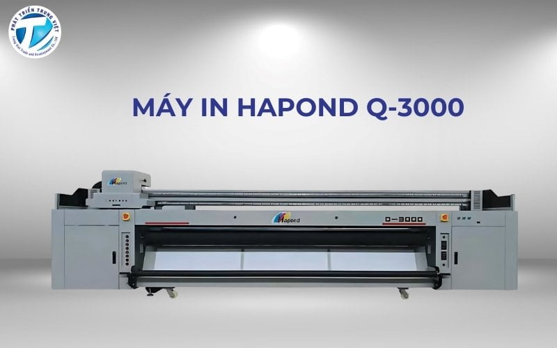 Máy in UV cuộn 3m2 Hapond